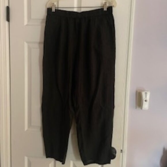 Eileen Fisher Tapered Linen Pant - M - NWT - Picture 1 of 7